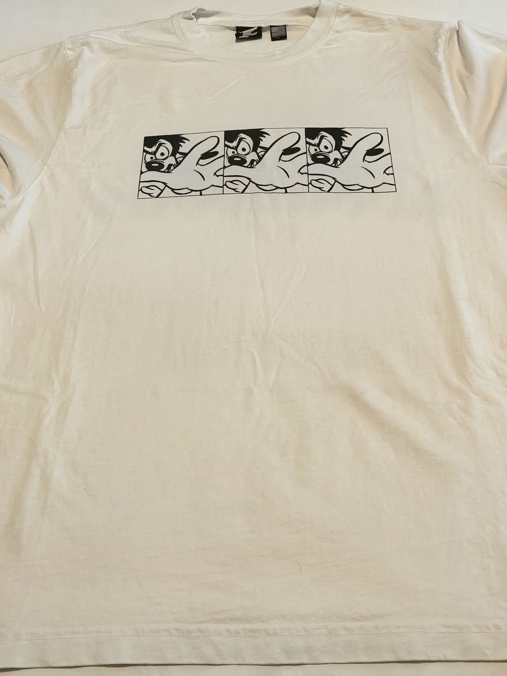 Noon Goons X Disney White Graphic Crewneck T-Shirt - Max Print - L